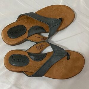 b.o.c. Two-Tone Leather Sandals